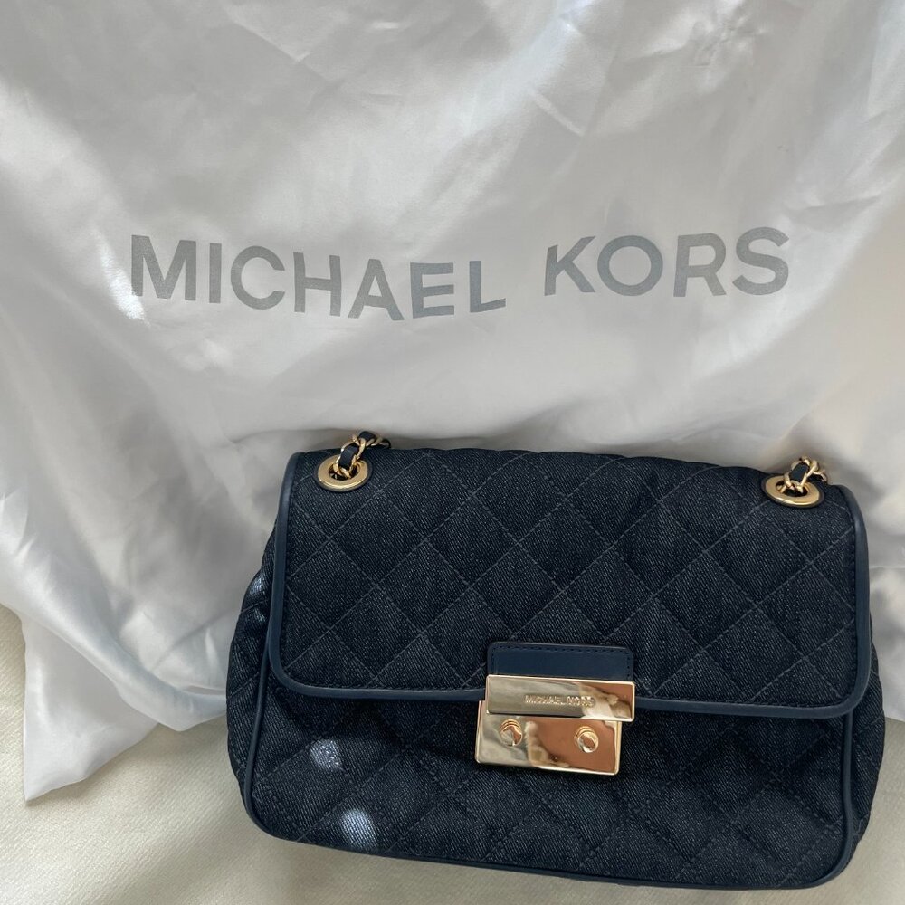 Micheal Kors Denim Crossbody Bag (Brand New without tags) - Picture 8 of 10